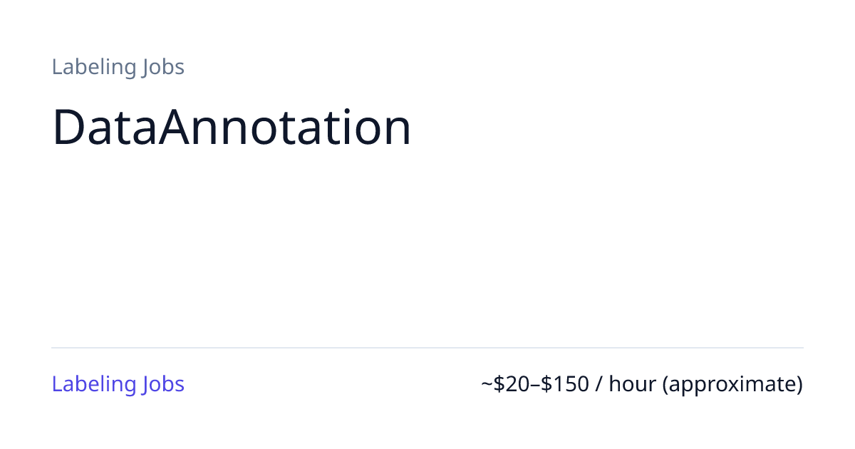 DataAnnotation Jobs: Pay, Assessment and Reviews (2026)
